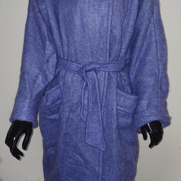 *Rare* Donegal Designs Oversized Artsy Mohair And Wool Coat - Picture 7 of 7